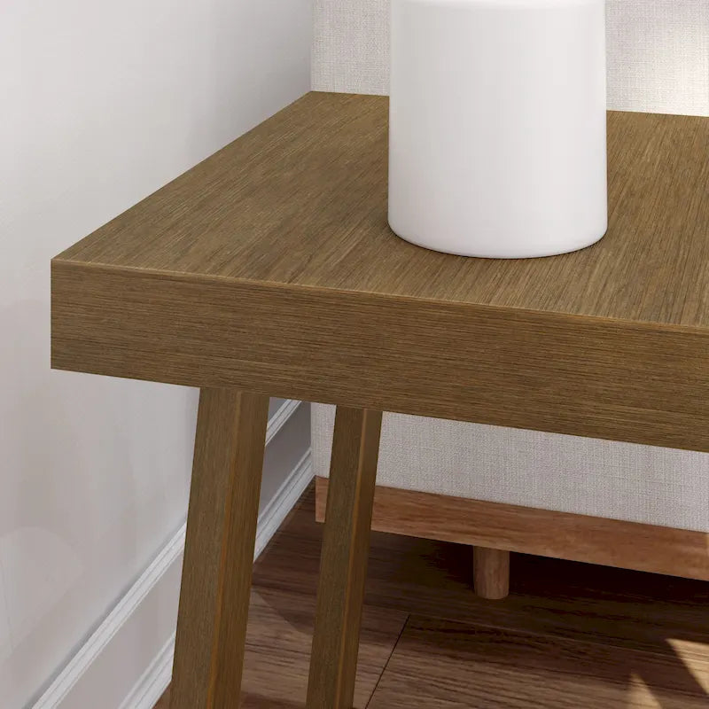 Table d'appoint carrée classique Plank and Beam - 20,25