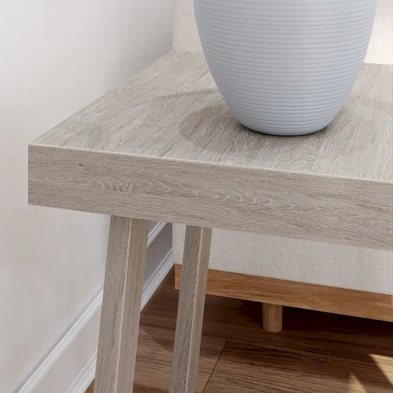 Table d'appoint carrée classique Plank and Beam - 20,25