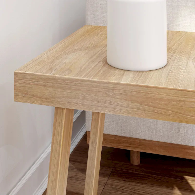 Table d'appoint carrée classique Plank and Beam - 20,25