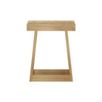 Table d'appoint carrée classique Plank and Beam - 20,25
