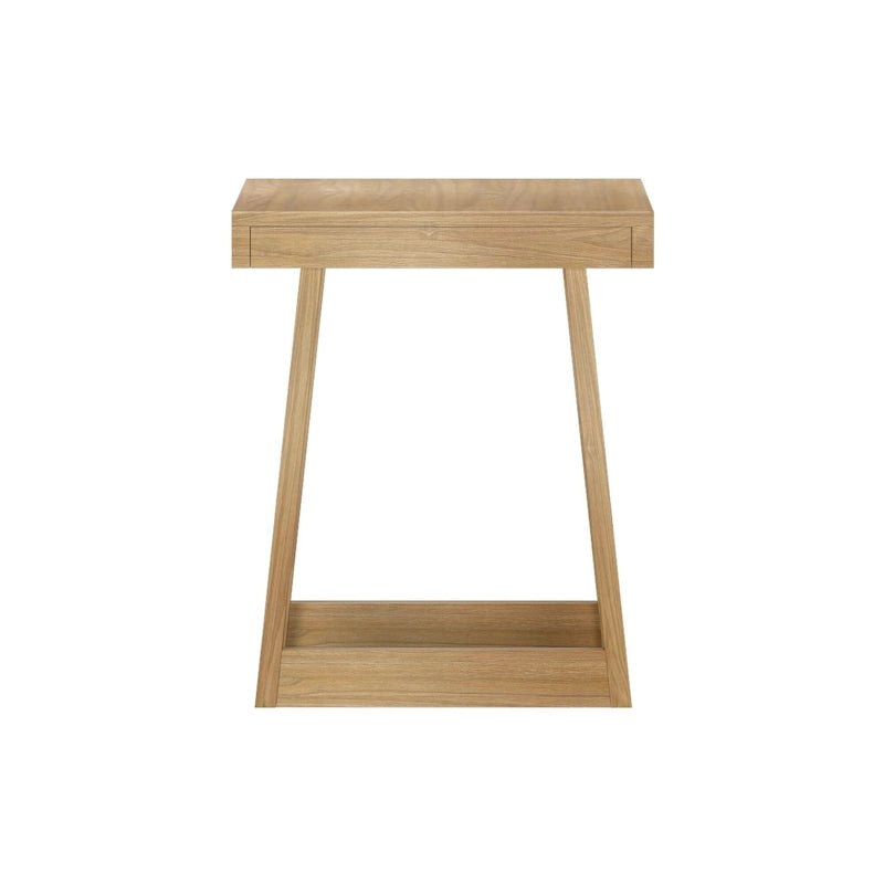 Table d'appoint carrée classique Plank and Beam - 20,25