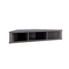 Meuble TV d'angle flottant DH BASIC Transitional 47 pouces à 3 étagères par Denhour
