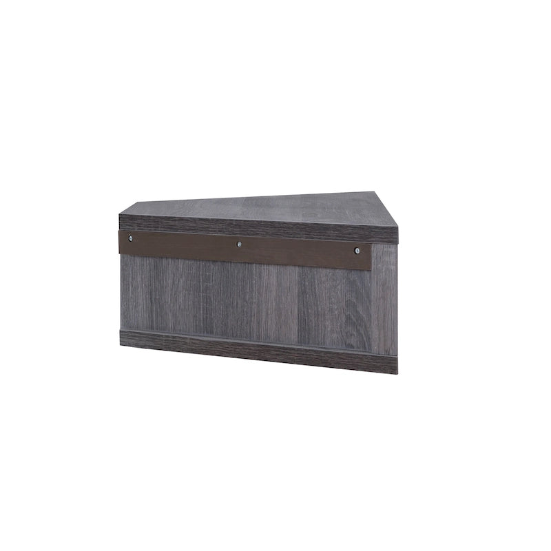 Meuble TV d'angle flottant DH BASIC Transitional 47 pouces à 3 étagères par Denhour