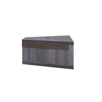 Meuble TV d'angle flottant DH BASIC Transitional 47 pouces à 3 étagères par Denhour