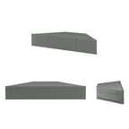 Meuble TV d'angle flottant DH BASIC Transitional 47 pouces à 3 étagères par Denhour
