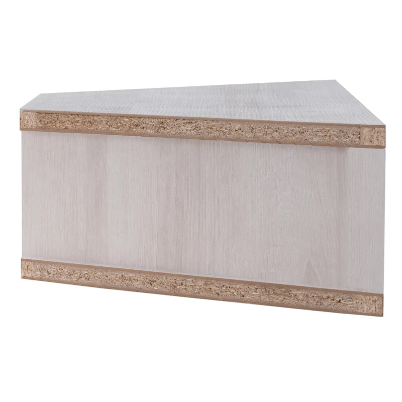 Meuble TV d'angle flottant DH BASIC Transitional 47 pouces à 3 étagères par Denhour