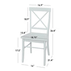 Chaises de salle à manger Simple Living Albury (lot de 2)