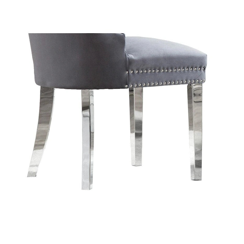 Ensemble de 2 chaises de salle à manger capitonnées de qualité supérieure