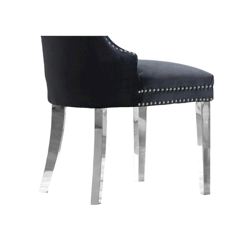 Ensemble de 2 chaises de salle à manger capitonnées de qualité supérieure