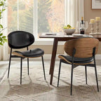 Art Leon Mid-century Modern Dining Chairs (Set of 2)