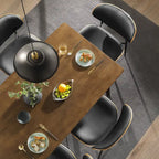 Chaises de salle à manger Art Leon style moderne du milieu du siècle (lot de 2)