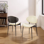 Chaises de salle à manger Art Leon style moderne du milieu du siècle (lot de 2)