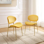 Chaises de salle à manger Art Leon style moderne du milieu du siècle (lot de 2)
