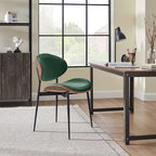 Chaises de salle à manger Art Leon style moderne du milieu du siècle (lot de 2)