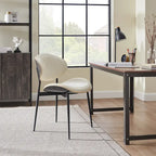 Chaises de salle à manger Art Leon style moderne du milieu du siècle (lot de 2)