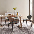 Chaises de salle à manger Art Leon style moderne du milieu du siècle (lot de 2)