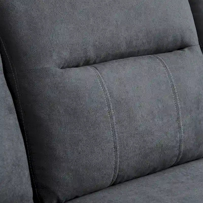 Canapé d'angle réversible 4 places en forme de L avec sacs de rangement latéraux (106,69 €)