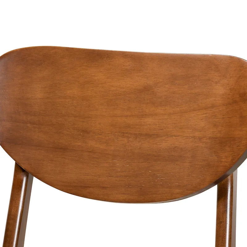 Ensemble de chaises de salle à manger Katya style moderne du milieu du siècle (2 pièces)