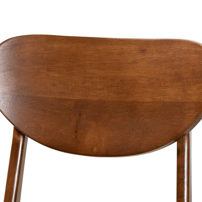 Ensemble de chaises de salle à manger Katya style moderne du milieu du siècle (2 pièces)