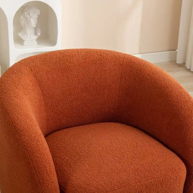 SEYNAR Fauteuil d'appoint moderne et glamour, capitonné, pivotant à 360 degrés, ensemble de 2