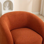 SEYNAR Fauteuil d'appoint moderne et glamour, capitonné, pivotant à 360 degrés, ensemble de 2