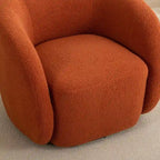 SEYNAR Fauteuil d'appoint moderne et glamour, capitonné, pivotant à 360 degrés, ensemble de 2