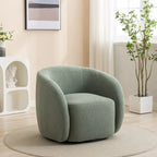 SEYNAR Fauteuil d'appoint moderne et glamour, capitonné, pivotant à 360 degrés, ensemble de 2