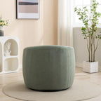 SEYNAR Fauteuil d'appoint moderne et glamour, capitonné, pivotant à 360 degrés, ensemble de 2