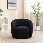 SEYNAR Fauteuil d'appoint moderne et glamour, capitonné, pivotant à 360 degrés, ensemble de 2