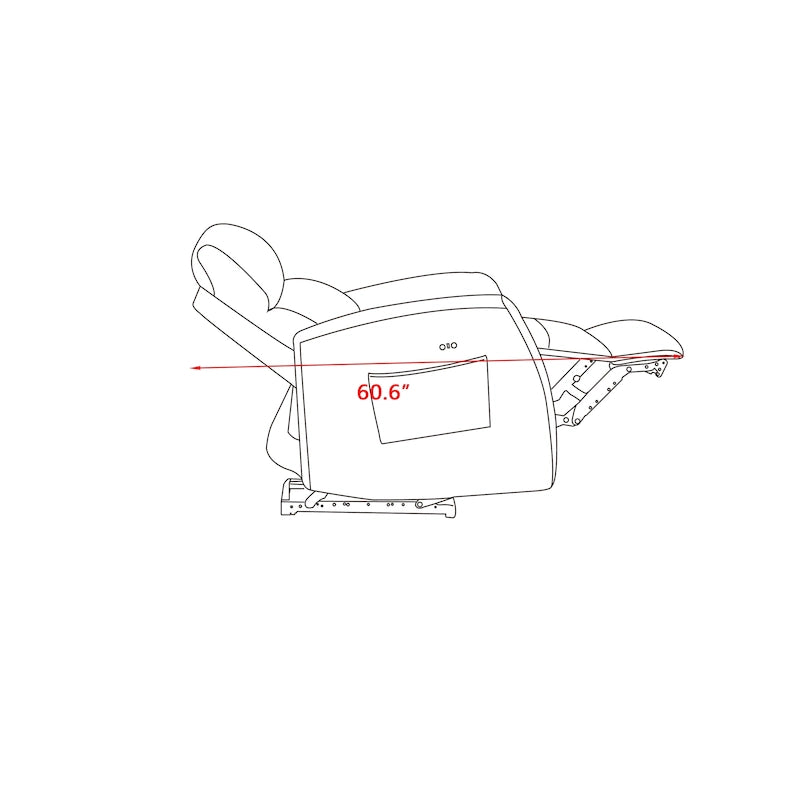 Fauteuil inclinable électrique