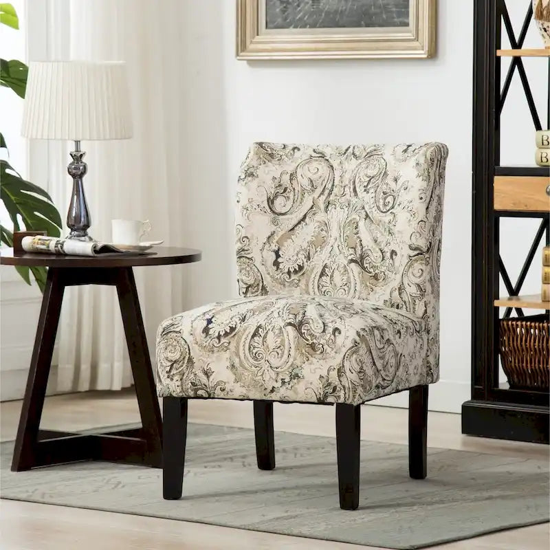 Fauteuil d'appoint sans accoudoirs rembourré Curated Nomad Pavilion