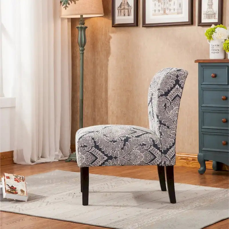 Fauteuil d'appoint sans accoudoirs rembourré Curated Nomad Pavilion