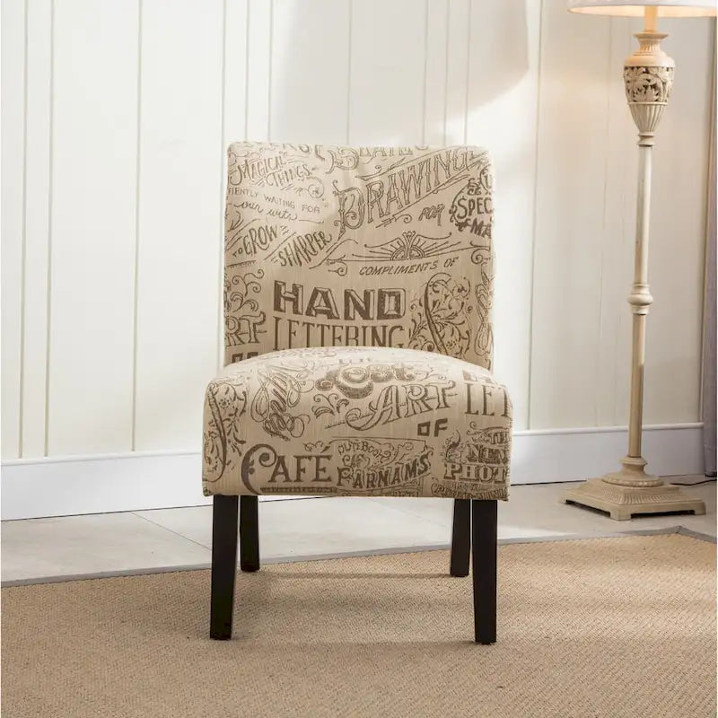 Fauteuil d'appoint sans accoudoirs rembourré Curated Nomad Pavilion