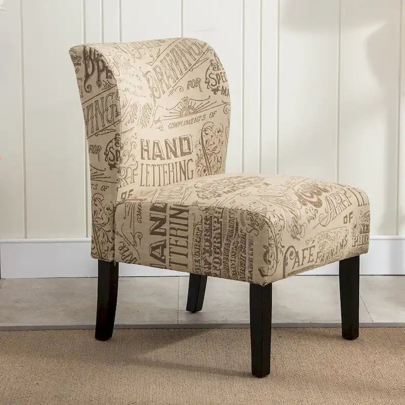 Fauteuil d'appoint sans accoudoirs rembourré Curated Nomad Pavilion