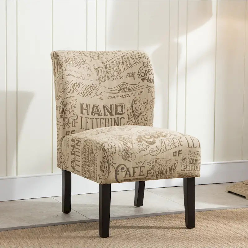 Fauteuil d'appoint sans accoudoirs rembourré Curated Nomad Pavilion