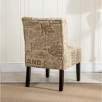 Fauteuil d'appoint sans accoudoirs rembourré Curated Nomad Pavilion