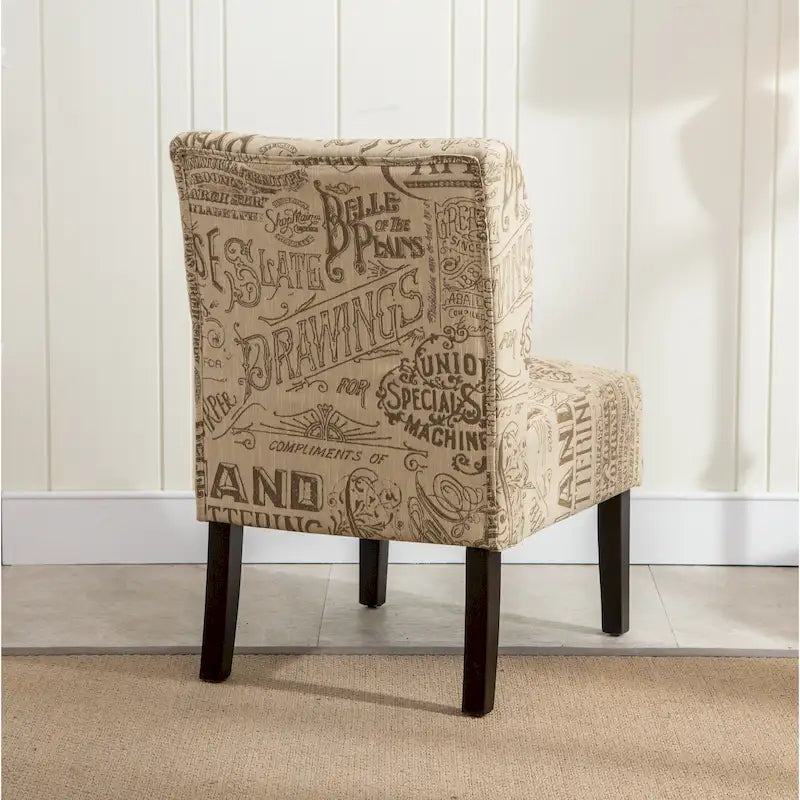 Fauteuil d'appoint sans accoudoirs rembourré Curated Nomad Pavilion