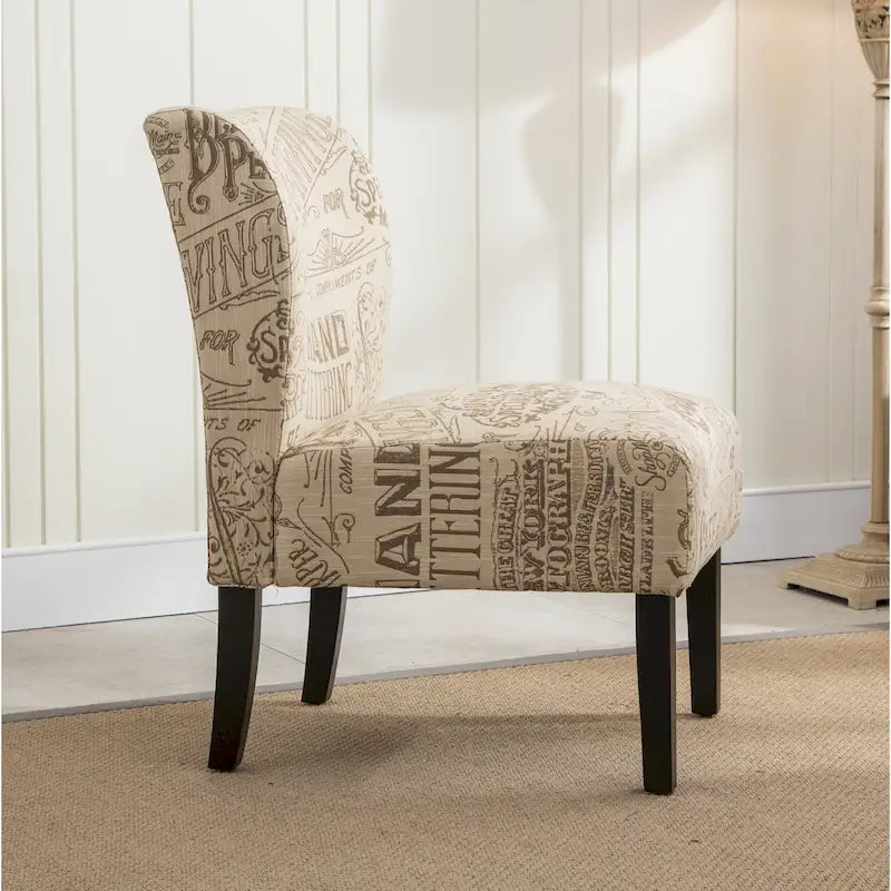 Fauteuil d'appoint sans accoudoirs rembourré Curated Nomad Pavilion