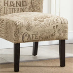 Fauteuil d'appoint sans accoudoirs rembourré Curated Nomad Pavilion