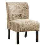 Fauteuil d'appoint sans accoudoirs rembourré Curated Nomad Pavilion