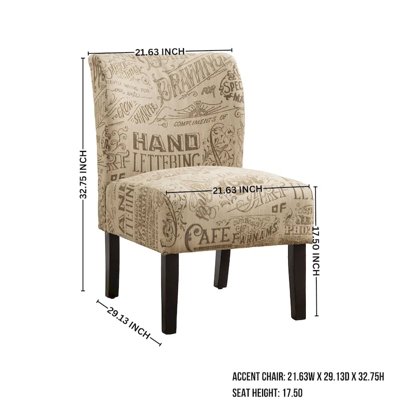 Fauteuil d'appoint sans accoudoirs rembourré Curated Nomad Pavilion