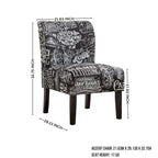 Fauteuil d'appoint sans accoudoirs rembourré Curated Nomad Pavilion