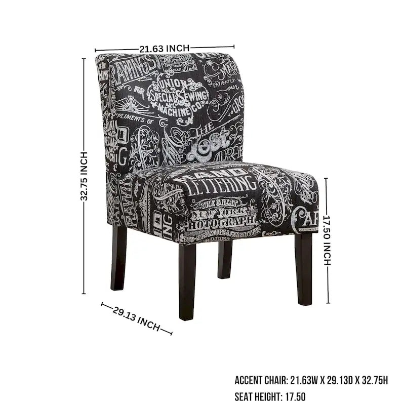 Fauteuil d'appoint sans accoudoirs rembourré Curated Nomad Pavilion