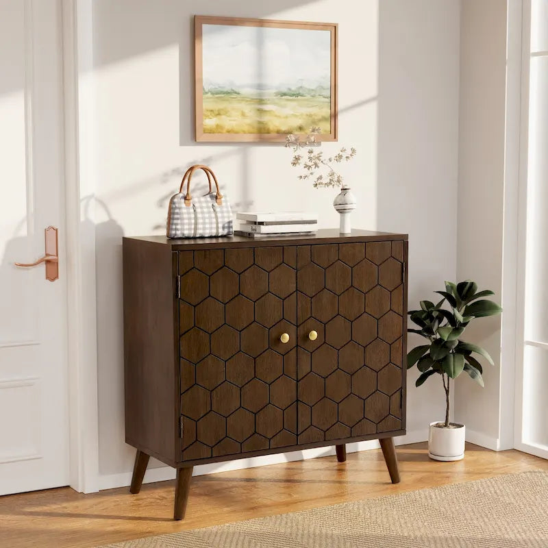 Buffets et vaisseliers en bois massif, meubles de rangement les plus confortables