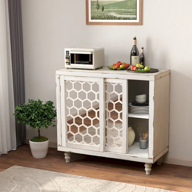 Buffets et vaisseliers en bois massif, meubles de rangement les plus confortables