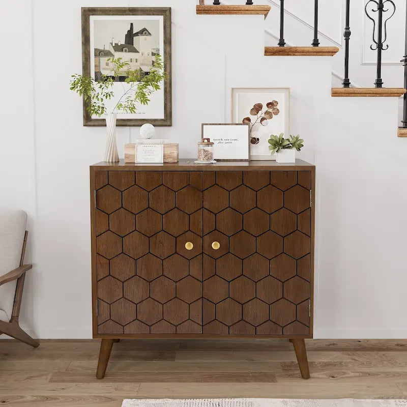 Buffets et vaisseliers en bois massif, meubles de rangement les plus confortables