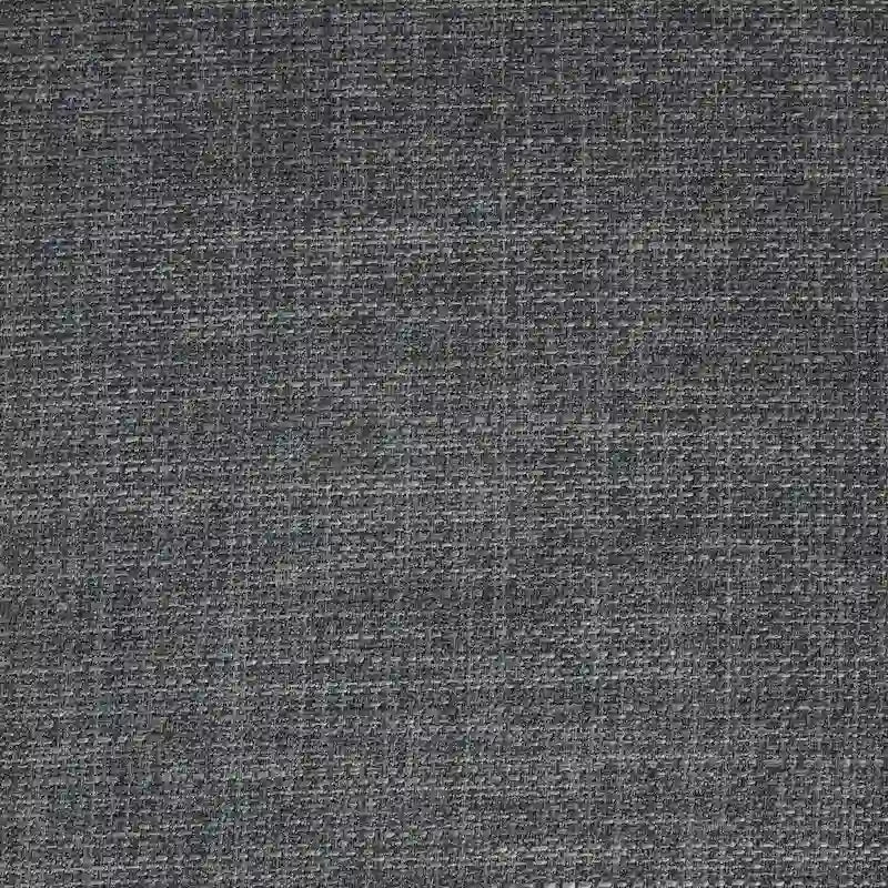 Canapé d'angle Chesterfield avec pouf et 6 coussins, en lin, en forme de U, avec méridienne et pieds en hévéa, idéal pour le salon.
