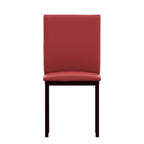 Chaises de salle à manger Darcy Espresso en métal rembourré (lot de 2) par iNSPIRE Q Bold