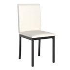 Chaises de salle à manger Darcy Espresso en métal rembourré (lot de 2) par iNSPIRE Q Bold