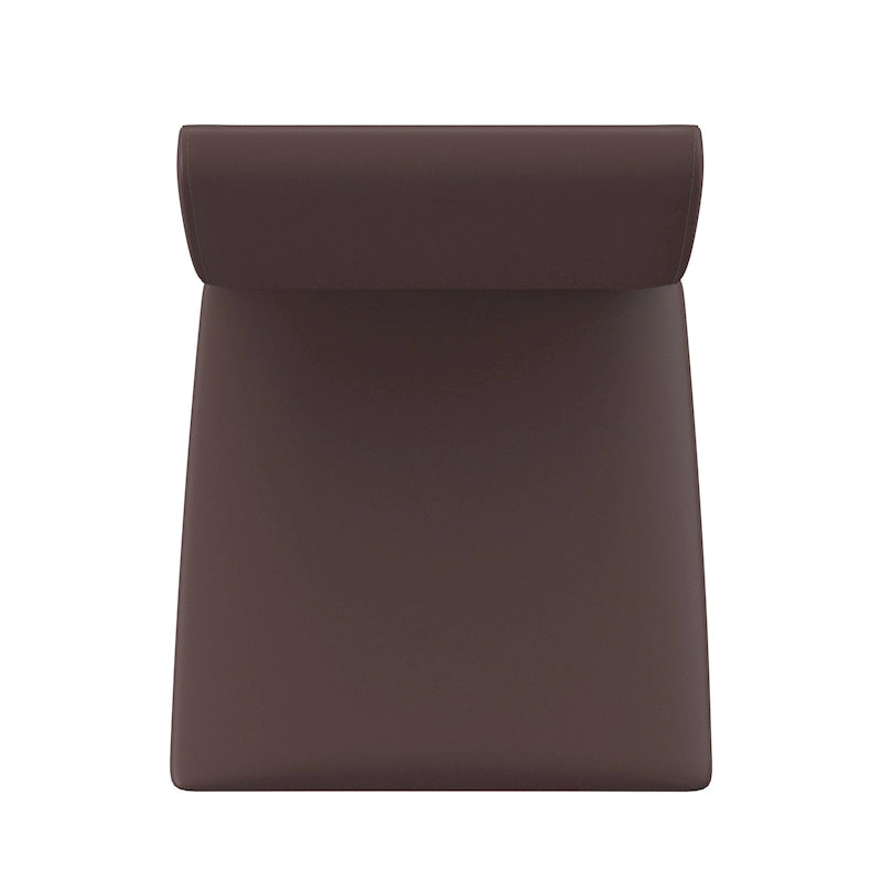Chaises de salle à manger Darcy Espresso en métal rembourré (lot de 2) par iNSPIRE Q Bold